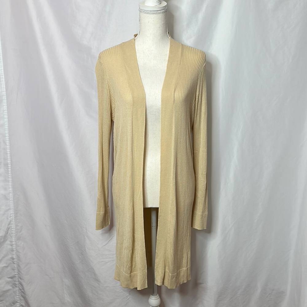 LOFT Longline Open Front Cardigan